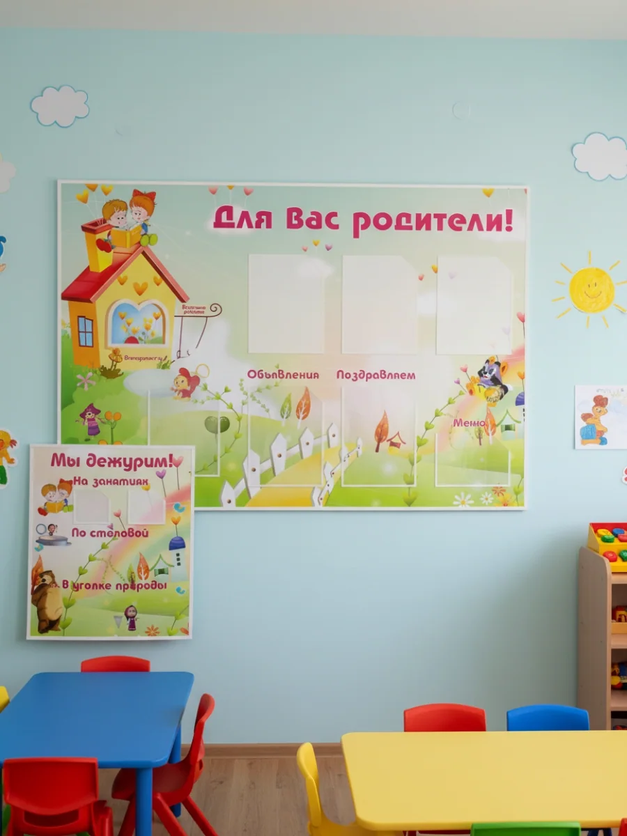 Информационные стенды в детском саду