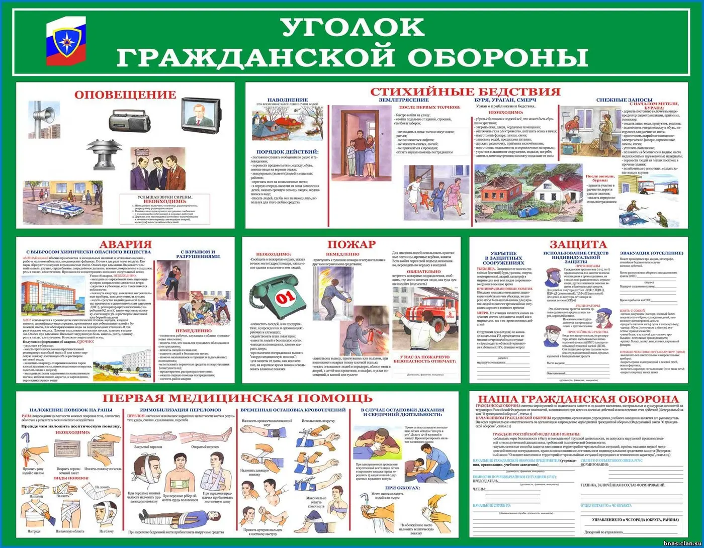 Иллюстрация к статье «Информационные плакаты и стенды для школ и др. учреждений»